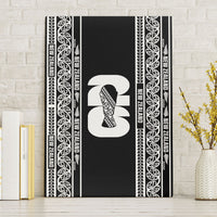 New Zealand Football White Fern Supporter Canvas Wall Art