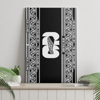New Zealand Football White Fern Supporter Canvas Wall Art