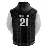 Custom New Zealand Football White Fern Supporter Hoodie