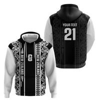Custom New Zealand Football White Fern Supporter Hoodie