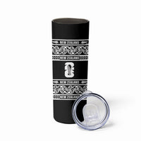 New Zealand Football White Fern Supporter Skinny Tumbler LT9 - Polynesian Pride