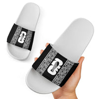 New Zealand Football White Fern Supporter Slide Sandals