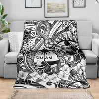 Guam Hafa Adai Guasali Flowers Blanket