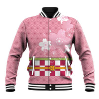 Japanese Asanoha Pattern Baseball Jacket Charm Against Evil Spirits - Polynesian Pride
