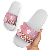 Japanese Asanoha Pattern Slide Sandals Charm Against Evil Spirits - Polynesian Pride