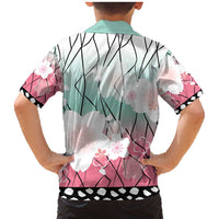 Japanese Kocho Pattern Family Matching Mermaid Dress and Hawaiian Shirt Insect Pillar Butterfly Flower Fairy LT9 - Polynesian Pride