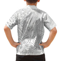 Samoa Lotu Tamait Hawaiian Shirt Tropical Plant White Sunday With Polynesia Pattern LT9 - Polynesian Pride