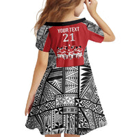 Custom Tonga Rugby Mate Ma'a Family Matching Tank Maxi Dress and Hawaiian Shirt Tonga XIII Make History Pacific Champions