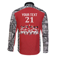 Custom Tonga Rugby Mate Ma'a Family Matching Tank Maxi Dress and Hawaiian Shirt Tonga XIII Make History Pacific Champions