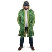 Hawaii Lei with Tribal Quilt Motif Cloak - Polynesian Pride