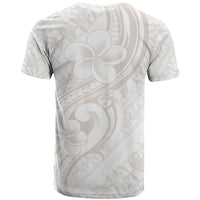 Hawaii Plumeria Lokelani Pikake Lei T Shirt Sandy Beige Polynesian Tattoo LT9 - Polynesian Pride