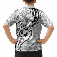 Hawaii Plumeria Lokelani Pikake Lei Hawaiian Shirt Ele'ele Polynesian Tattoo LT9 - Polynesian Pride