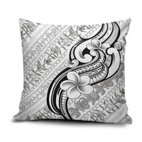 Hawaii Plumeria Lokelani Pikake Lei Pillow Cover Ele'ele Polynesian Tattoo