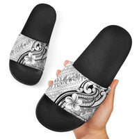 Hawaii Plumeria Lokelani Pikake Lei Slide Sandals Ele'ele Polynesian Tattoo