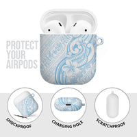 Hawaii Plumeria Lokelani Pikake Lei AirPods Case Uliuli Polynesian Tattoo LT9 - Polynesian Pride
