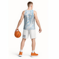 Hawaii Plumeria Lokelani Pikake Lei Basketball Jersey Uliuli Polynesian Tattoo