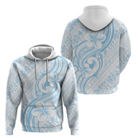 Hawaii Plumeria Lokelani Pikake Lei Hoodie Uliuli Polynesian Tattoo