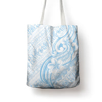 Hawaii Plumeria Lokelani Pikake Lei Tote Bag Uliuli Polynesian Tattoo LT9 - Polynesian Pride