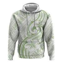 Hawaii Plumeria Lokelani Pikake Lei Hoodie Oma'oma'o Polynesian Tattoo