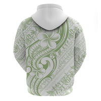 Hawaii Plumeria Lokelani Pikake Lei Hoodie Oma'oma'o Polynesian Tattoo