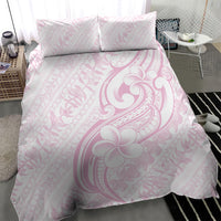 Hawaii Plumeria Lokelani Pikake Lei Bedding Set Poni Mama Polynesian Tattoo LT9 - Polynesian Pride