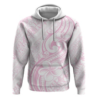Hawaii Plumeria Lokelani Pikake Lei Zip Hoodie Poni Mama Polynesian Tattoo