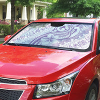 Hawaii Plumeria Lokelani Pikake Lei Auto Sun Shade Poni Polynesian Tattoo LT9 - Polynesian Pride