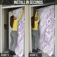Hawaii Plumeria Lokelani Pikake Lei Door Cover Poni Polynesian Tattoo