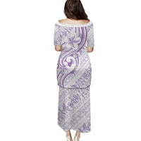 Hawaii Plumeria Lokelani Pikake Lei Family Matching Puletasi and Hawaiian Shirt Poni Polynesian Tattoo LT9 - Polynesian Pride