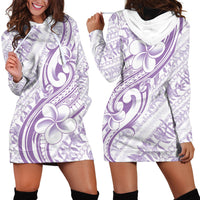 Hawaii Plumeria Lokelani Pikake Lei Hoodie Dress Poni Polynesian Tattoo