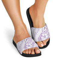 Hawaii Plumeria Lokelani Pikake Lei Slide Sandals Poni Polynesian Tattoo