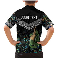 Personalised Maori Manaia Family Matching Mermaid Dress and Hawaiian Shirt New Zealand Tribal Hei Matau Papua Shell LT9 - Polynesian Pride