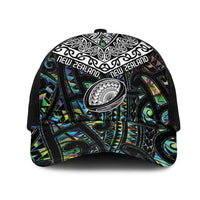 New Zealand Mesh Trucker Cap Maori Rugby Tattoo Papua Shell - Polynesian Pride