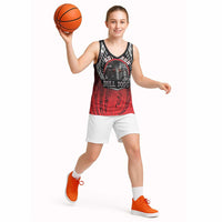 Aotearoa Bulldog Personalised Basketball Jersey Maori Kowhaiwhai Motif - Polynesian Pride