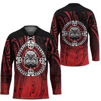Aotearoa Bulldog Hockey Jersey New Zealand Kowhaiwhai Tribal LT9 - Polynesian Pride