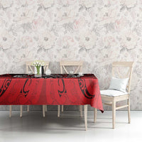 Aotearoa Bulldog Tablecloth New Zealand Kowhaiwhai Tribal