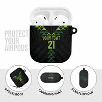 Custom New Zealand Maori Koru Koiri Motif AirPods Case - Polynesian Pride