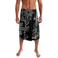 Filipino Sun Tribal Tattoo Lavalava Philippines Inspired Barong Simple Black
