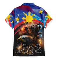 Philippines Lion and Eagle 1898 Family Matching Mermaid Dress and Hawaiian Shirt Pilipinas Maligayang Araw ng Kalayaan LT9 - Polynesian Pride