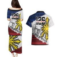 Philippines 126th Independence Day Couples Matching Puletasi and Hawaiian Shirt Pilipinas Hunyo 12 Maligayang Araw ng Kalayaan LT9 - Polynesian Pride