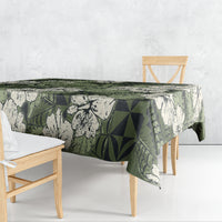 Tongan Kupesi Ngatu Hibiscus Vintage Motif Tablecloth