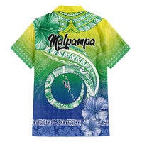 Malpampa Vanuatu Hawaiian Shirt Hibiscus Sand Drawing with Pacific Pattern LT9 - Polynesian Pride