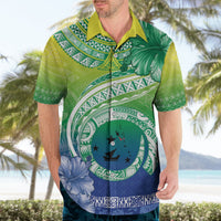Malpampa Vanuatu Hawaiian Shirt Hibiscus Sand Drawing with Pacific Pattern LT9 - Polynesian Pride
