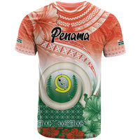 Penama Vanuatu T Shirt Hibiscus Sand Drawing with Pacific Pattern