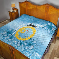 Sanma Vanuatu Quilt Hibiscus Sand Drawing with Pacific Pattern