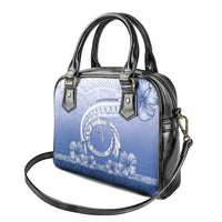 Shefa Vanuatu Shoulder Handbag Hibiscus Sand Drawing with Pacific Pattern