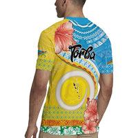 Torba Vanuatu Rugby Jersey Hibiscus Sand Drawing with Pacific Pattern LT9 - Polynesian Pride