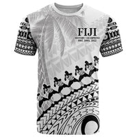 Custom Fiji Rugby Cibi Dance T Shirt Create History World Cup Sevens