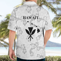 Hawaii Lei Kamehameha Hawaiian Shirt Ke'oke'o Seamless Pattern Hibiscus Flower LT9 - Polynesian Pride