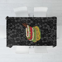 Hawaii Lei Kamehameha Tablecloth Ele'ele Seamless Pattern Hibiscus Flower